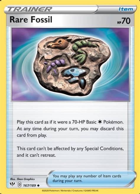 best pokemon fossil cards