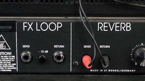 Best Practice Amp With Effects Loop