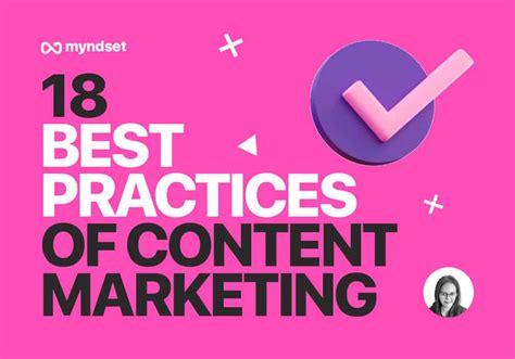 best practices for content marketing