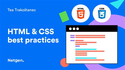 Best Practices In Html And Css