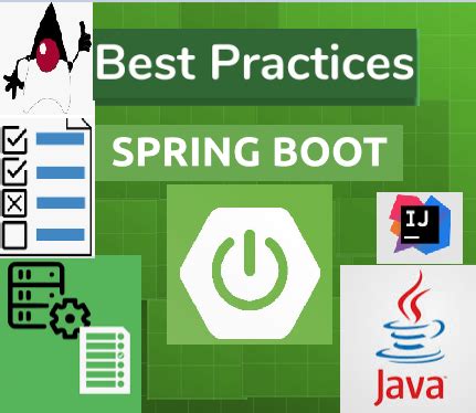 best practices in spring boot