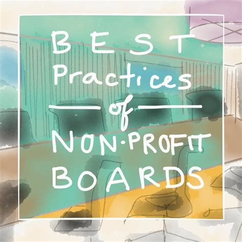 best practices nonprofit boards