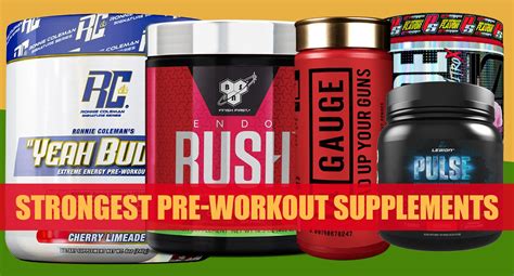 Best Pre Workout Supplement For Cardio  A Comprehensive Guide