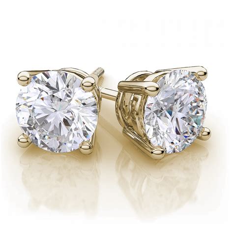 best price for 1 carat diamond stud earrings