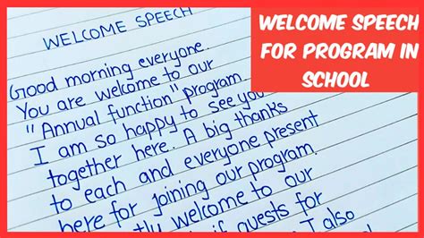 best principal speech on annual function in school in english
