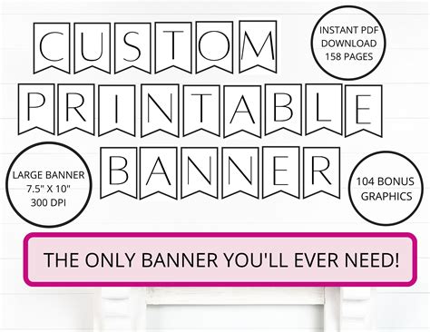 Best Printable Banner Frame