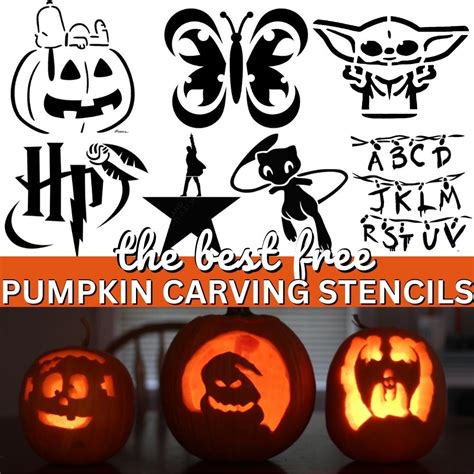Best Printable Pumpkin Stencils