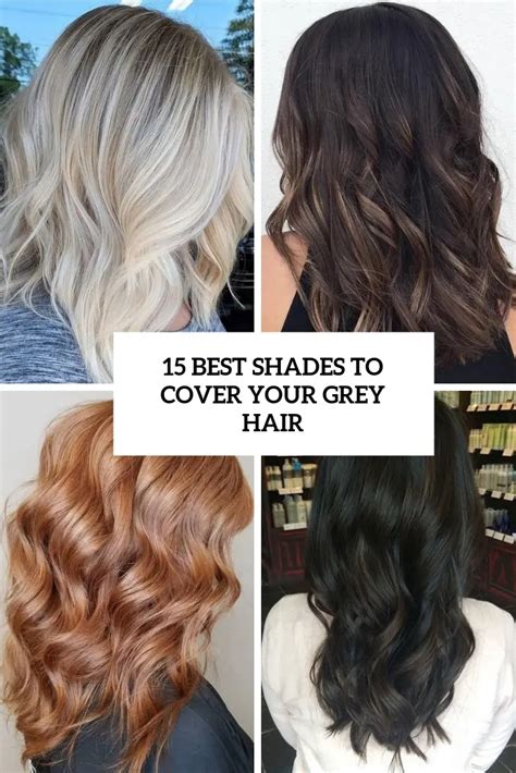 Best Hair Color To Cover Gray Hair