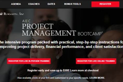 best project management bootcamp for me