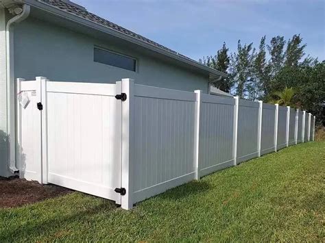 best pvc fence