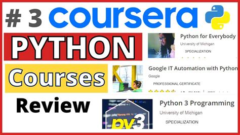 Top 10 Coursera Certifications and Courses to Learn Python in 2021