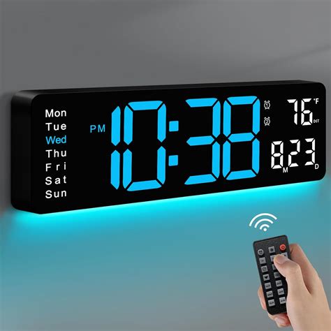 Best Rated Digital Wall Clock