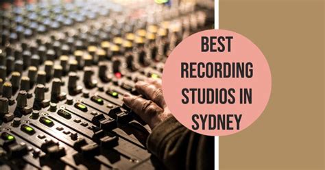 Best Recording Studios Sydney