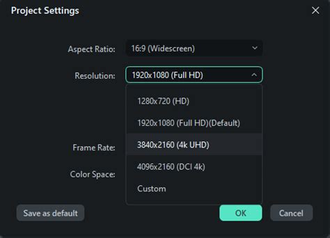 Best Resolution For Video Editing