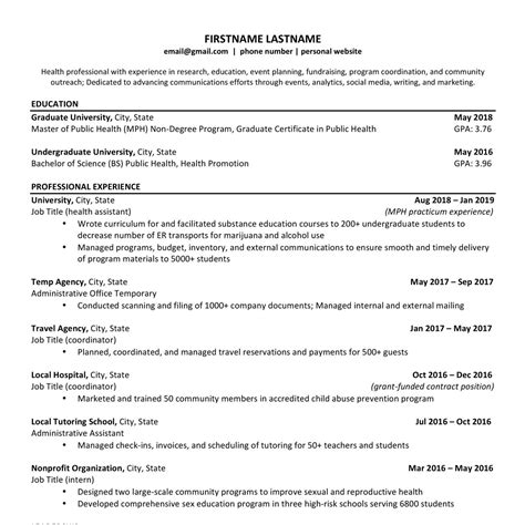 best resume format 2023 reddit