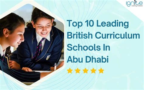 best schools in abu dhabi british curriculum