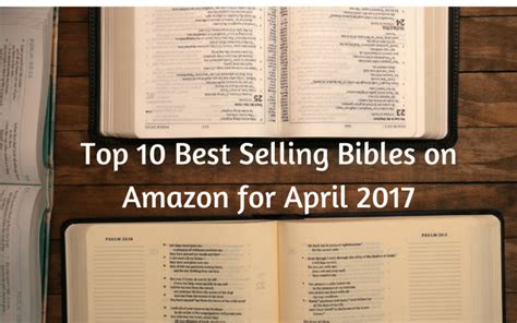 best selling bibles amazon