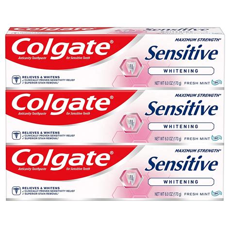 best sensitive toothpaste whitening