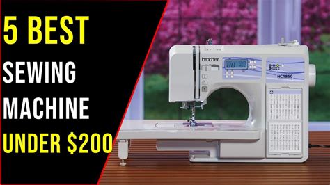 Best Sewing Machine Under 2000 Canada