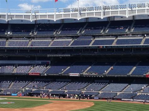 best shaded seats at yankee stadium