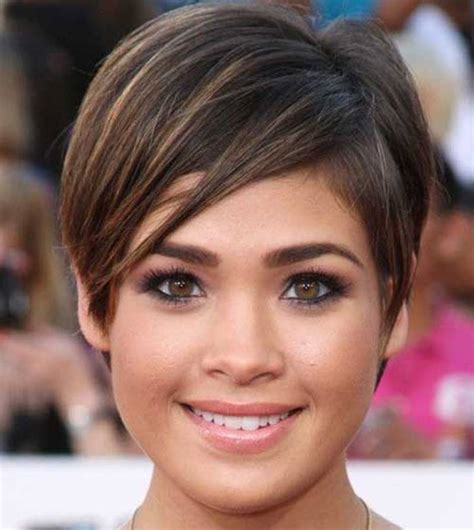 Fresh Best Short Haircuts For Thick Hair And Round Face With Simple Style
