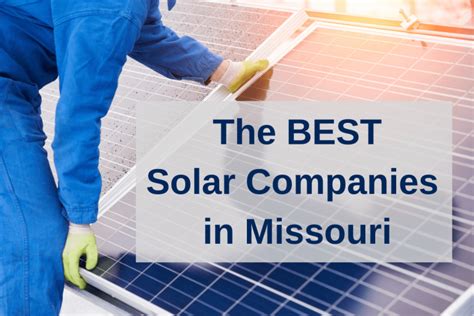 best solar company in missouri