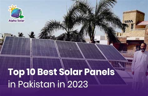 best solar panels 2023 pakistan