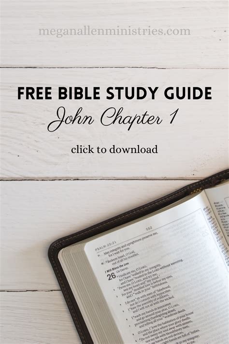 Best Study Guide For Book Of John
