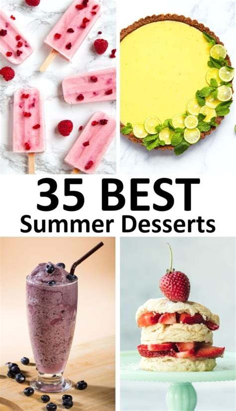 best summer desserts 2022