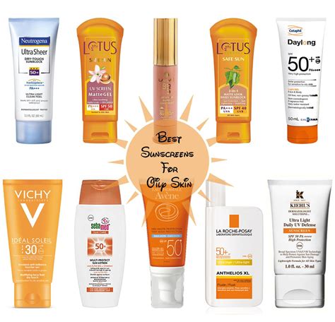 best sunscreen for oily skin type