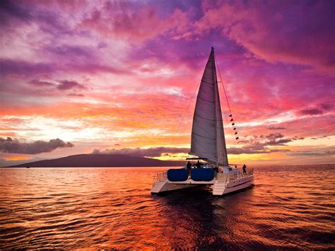 best sunset cruise in maui hawaii