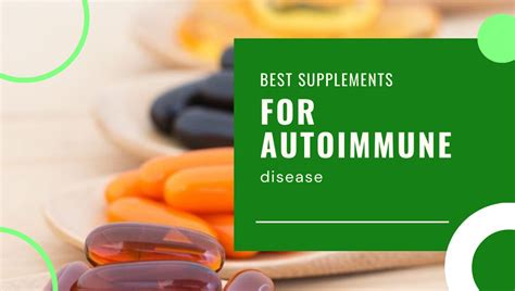 best supplements for autoimmune disease