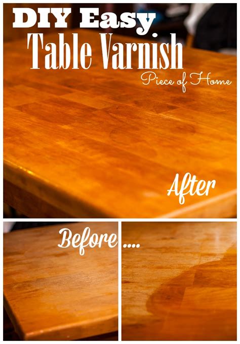 Best Table Top Varnish