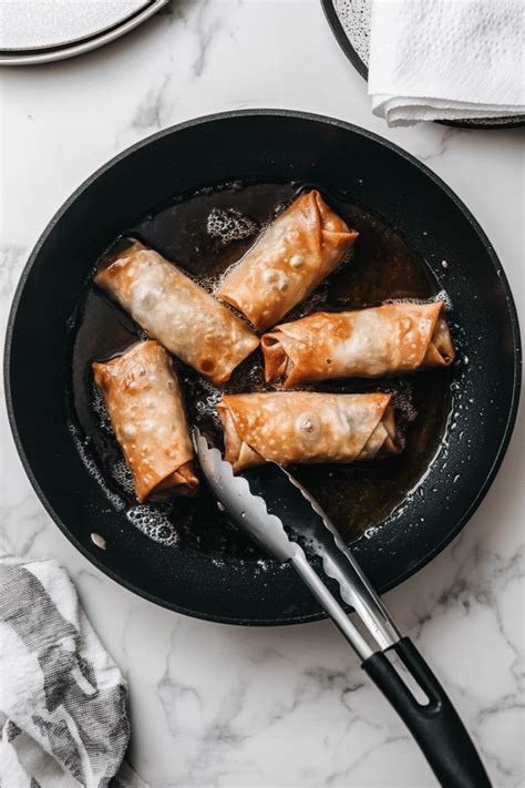 Best Temp For Frying Egg Rolls