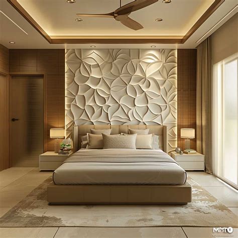15 Latest Bedroom Wall Designs With Photos In 2020