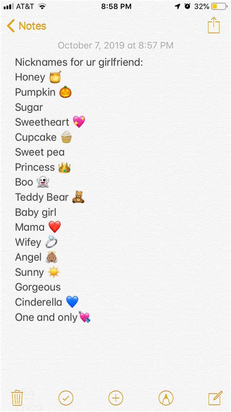 best things to call your girlfriend