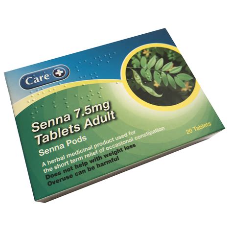 best time to take senna tablets