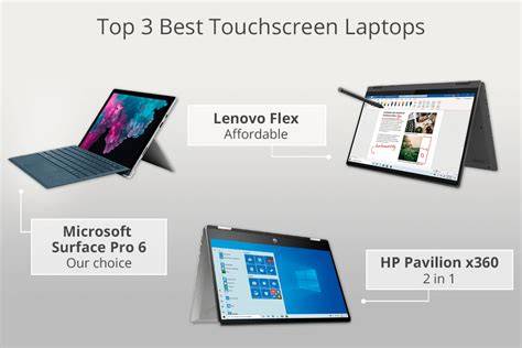 best touchscreen laptop for work