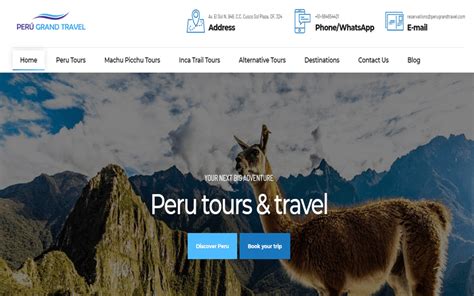 best travel agency for peru