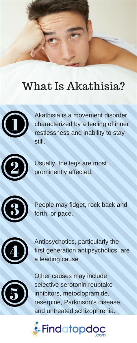 best treatment for akathisia symptoms