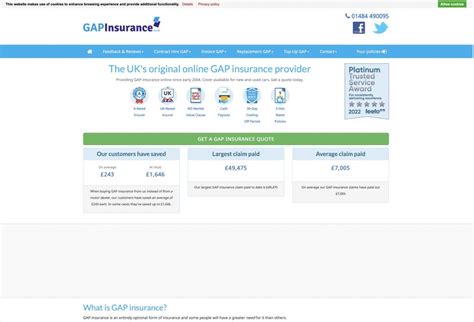 best uk gap insurance