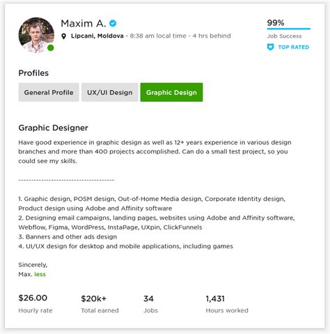 Best Upwork Proposal Sample For Graphic Designer In 2023