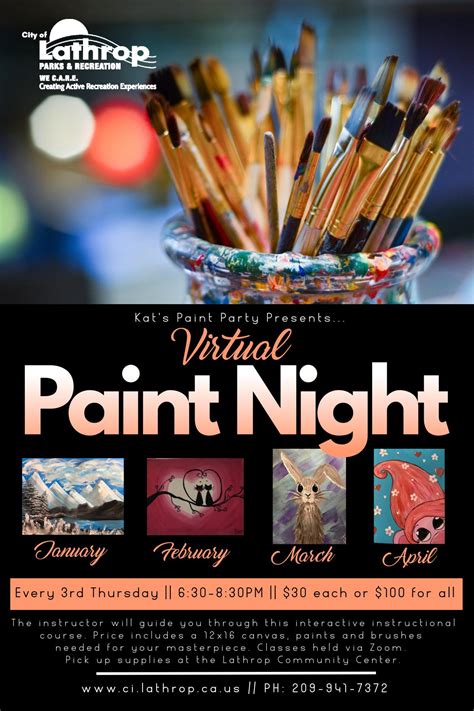 Best Virtual Paint Night