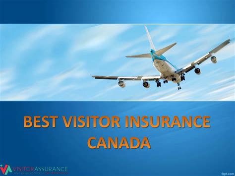 best visitor insurance in canada