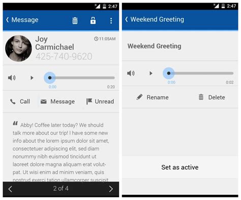 best visual voicemail for android