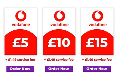 best vodafone top up deals and offers