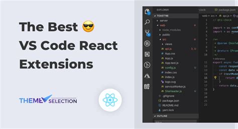 best vs code react extensions