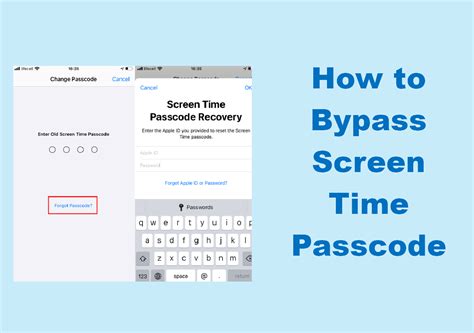 best way to bypass screen time passcode