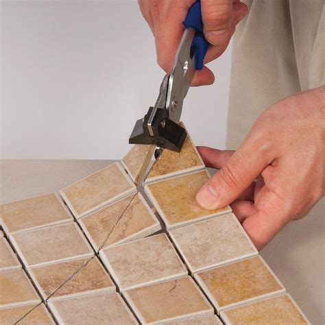 best way to cut ceramic tile sheets