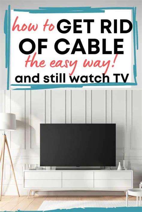 best way to eliminate cable tv